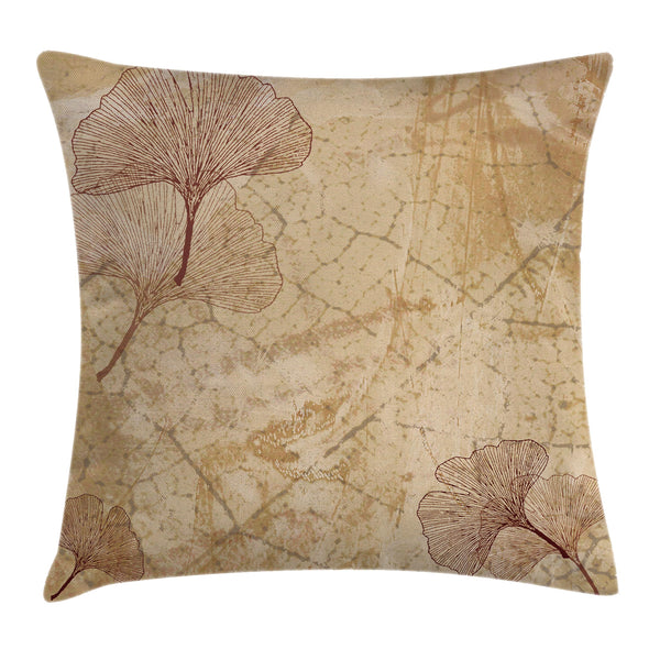 Beige Throw Pillow Cover Decorative Accent Cushion Pillow Case with HQ Printing