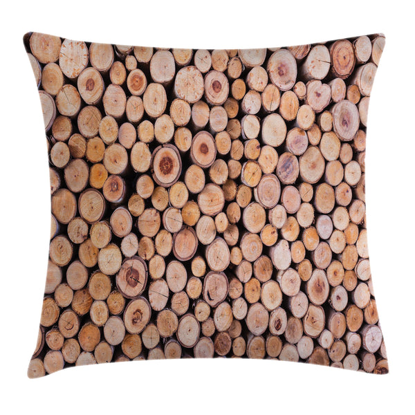 Rustic Throw Pillow Cover Decorative Accent Cushion Pillow Case with HQ Printing