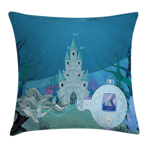 Ocean Throw Pillow Cover Decorative Accent Cushion Pillow Case with HQ Printing