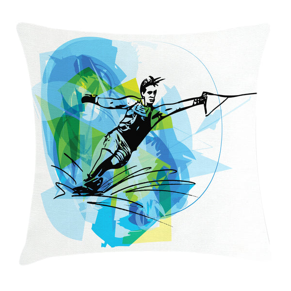 Sports Throw Pillow Cover Decorative Accent Cushion Pillow Case with HQ Printing