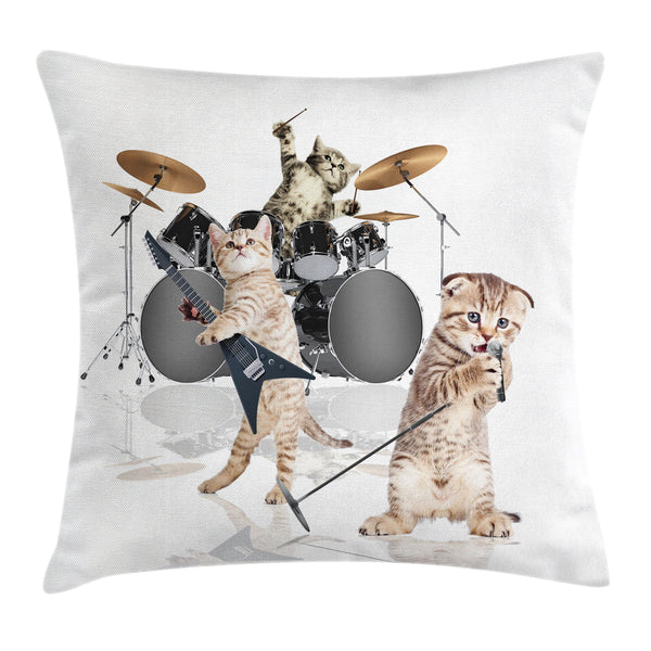 Animal Throw Pillow Cover Decorative Accent Cushion Pillow Case with HQ Printing