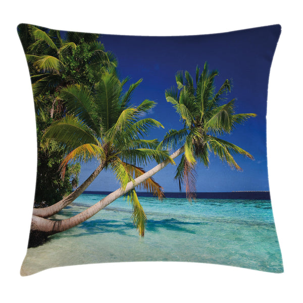 Tropical Throw Pillow Cover Decorative Accent Cushion Pillow Case with HQ Printing