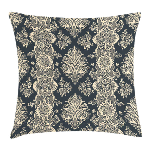 Damask Throw Pillow Cover Decorative Accent Cushion Pillow Case with HQ Printing