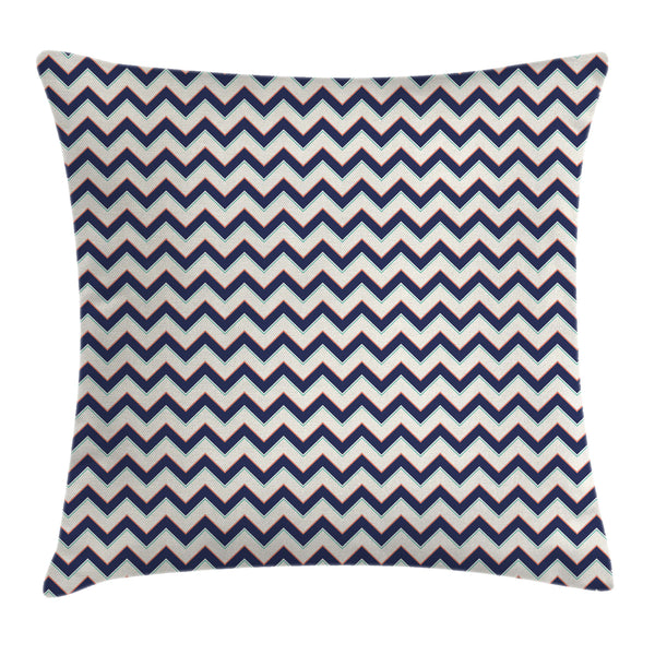 Zig Zag Throw Pillow Cover Decorative Accent Cushion Pillow Case with HQ Printing