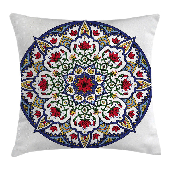 Moroccan Throw Pillow Cover Decorative Accent Cushion Pillow Case with HQ Printing