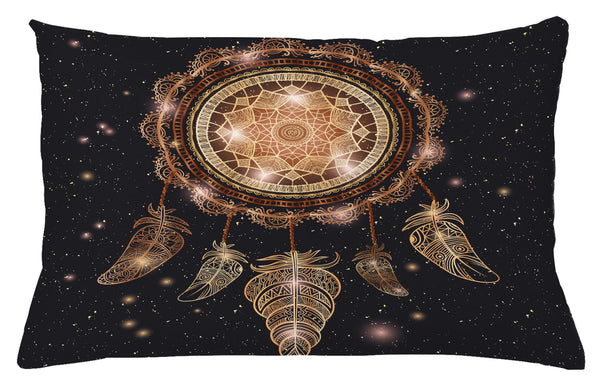 Mandala Throw Pillow Cover Decorative Accent Cushion Pillow Case with HQ Printing