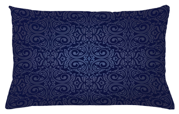 Indigo Throw Pillow Cover Decorative Accent Cushion Pillow Case with HQ Printing