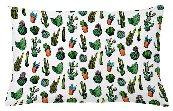 Cactus Throw Pillow Cover Decorative Accent Cushion Pillow Case with HQ Printing