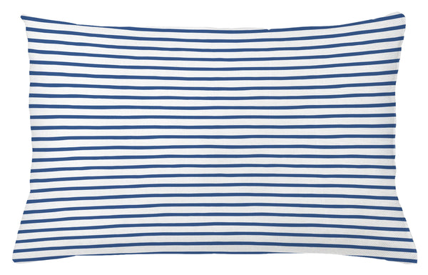 Harbour Stripe Throw Pillow Cover Decorative Accent Cushion Pillow Case with HQ Printing