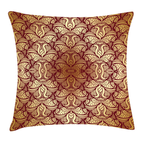 Floral Throw Pillow Cover Decorative Accent Cushion Pillow Case with HQ Printing