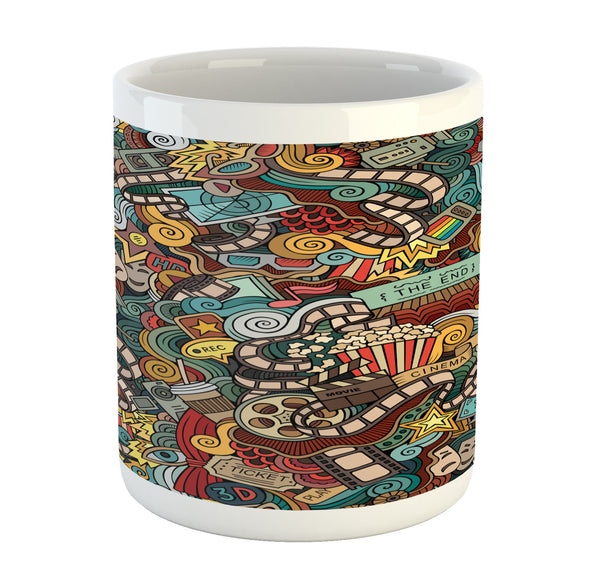 Hipster Ceramic Coffee Mug Cup for Water Tea Drinks