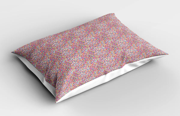 Fiesta Printed Pillow Cover Decorative and Machine Washable Shams with Envelope Closure