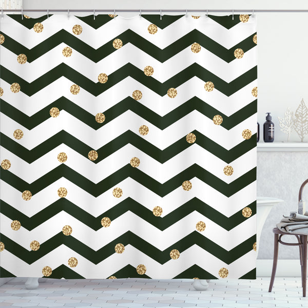 Chevron Shower Curtain