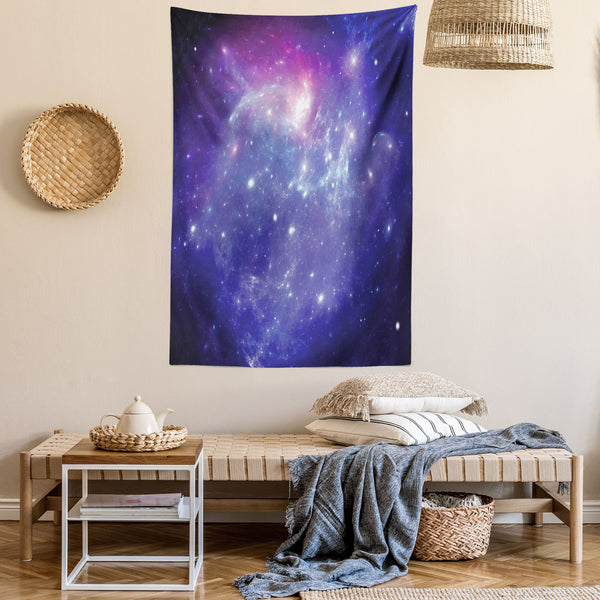 Outer Space Wall Hanging Tapestry for Bedroom Living Room Dorm Decor Vertical Fabric Poster