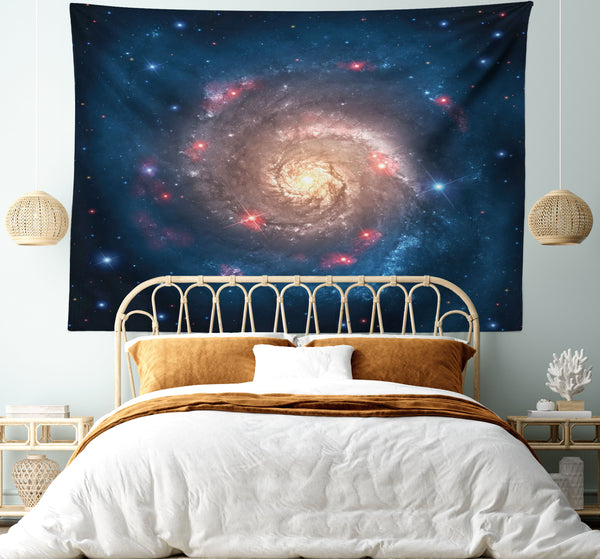 Outer Space Tapestry for Bedroom Living Room Dorm Wall Decor Horizontal Hanging