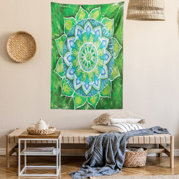 Mandala Wall Hanging Tapestry for Bedroom Living Room Dorm Decor Vertical Fabric Poster