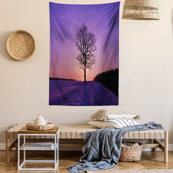 Nature Wall Hanging Tapestry for Bedroom Living Room Dorm Decor Vertical Fabric Poster