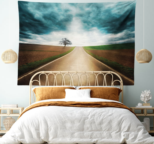 Landscape Tapestry for Bedroom Living Room Dorm Wall Decor Horizontal Hanging