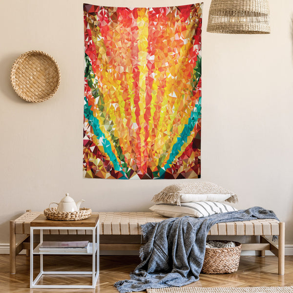 Diamond Wall Hanging Tapestry for Bedroom Living Room Dorm Decor Vertical Fabric Poster