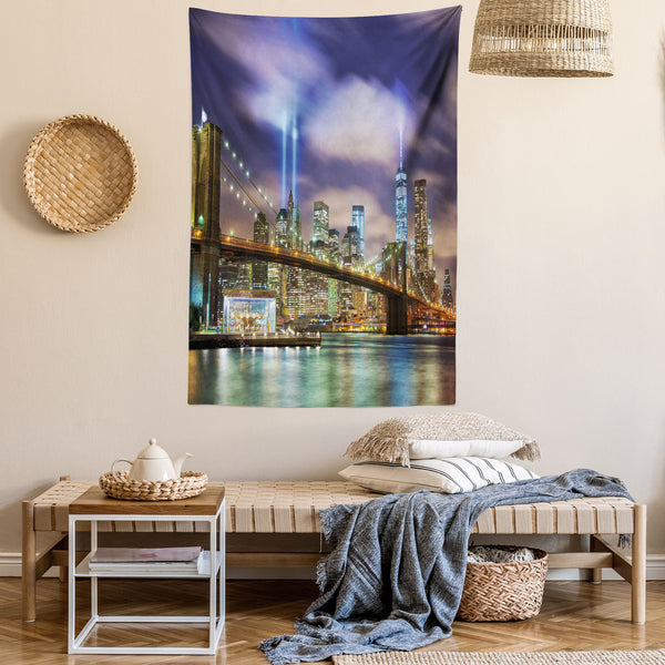 Landscape Wall Hanging Tapestry for Bedroom Living Room Dorm Decor Vertical Fabric Poster