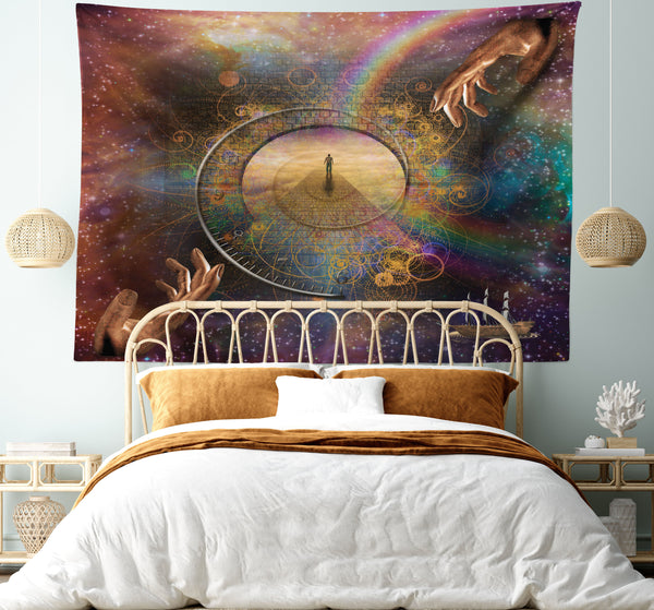 Magic Tapestry for Bedroom Living Room Dorm Wall Decor Horizontal Hanging