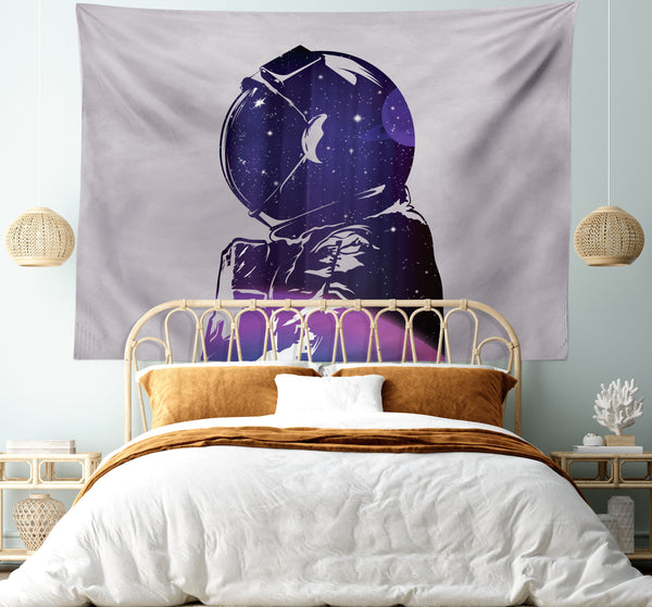 Outer Space Tapestry for Bedroom Living Room Dorm Wall Decor Horizontal Hanging