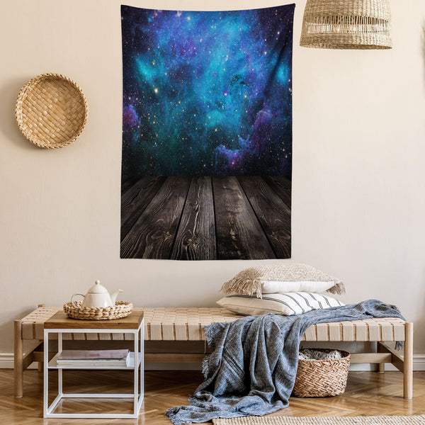 Galaxy Wall Hanging Tapestry for Bedroom Living Room Dorm Decor Vertical Fabric Poster