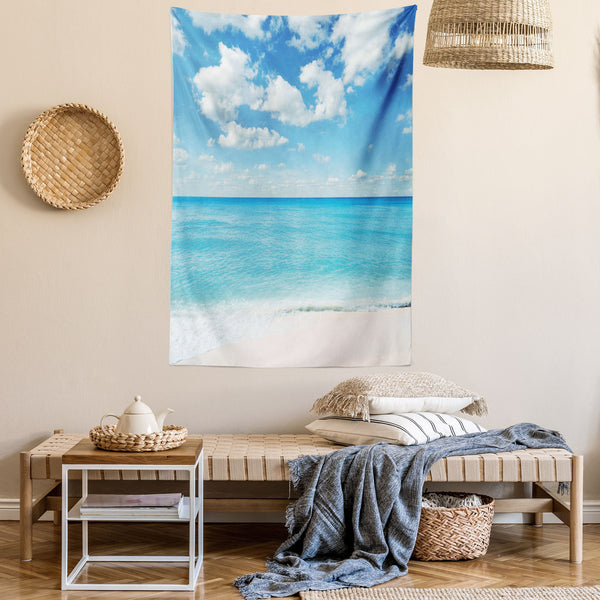 Tropical Wall Hanging Tapestry for Bedroom Living Room Dorm Decor Vertical Fabric Poster