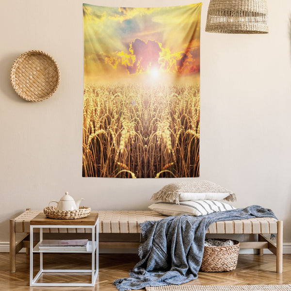 Rural Wall Hanging Tapestry for Bedroom Living Room Dorm Decor Vertical Fabric Poster