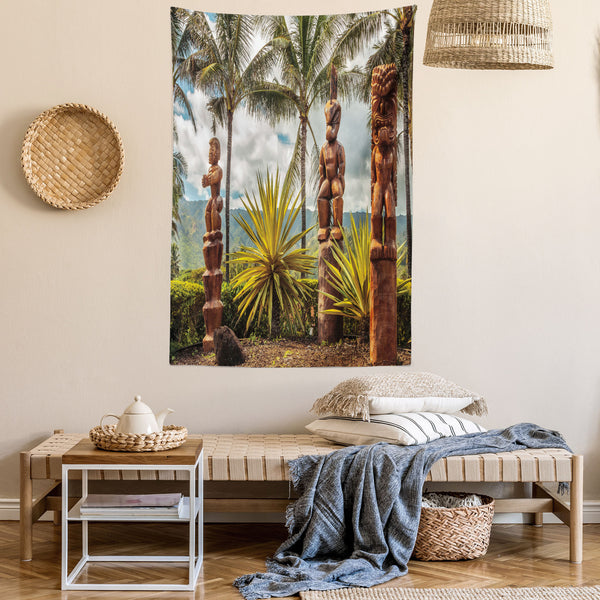 Hawaii Wall Hanging Tapestry for Bedroom Living Room Dorm Decor Vertical Fabric Poster