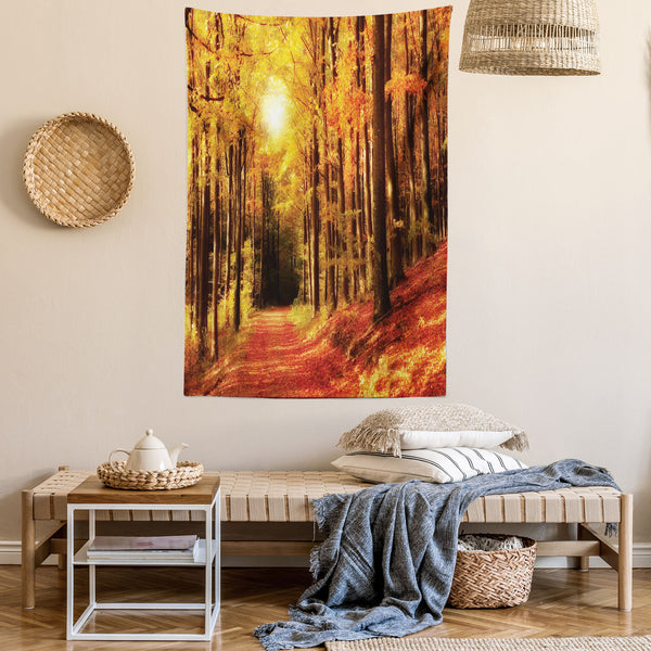 Nature Wall Hanging Tapestry for Bedroom Living Room Dorm Decor Vertical Fabric Poster