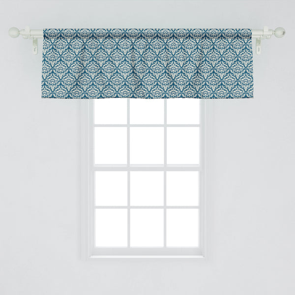 Victorian Decorative Valance Kitchen Curtain with Rod Pocket