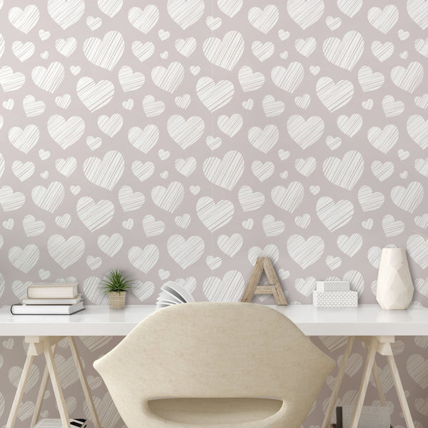 Neutral Peel & Stick Wallpaper for Self-Adhesive DIY-friendly and Mess-free Ready to Use