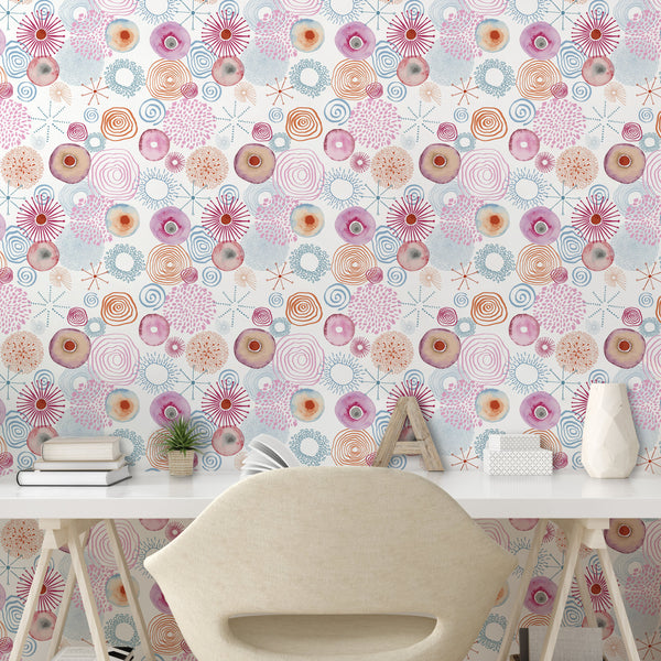 Retro Peel & Stick Wallpaper for Self-Adhesive DIY-friendly and Mess-free Ready to Use